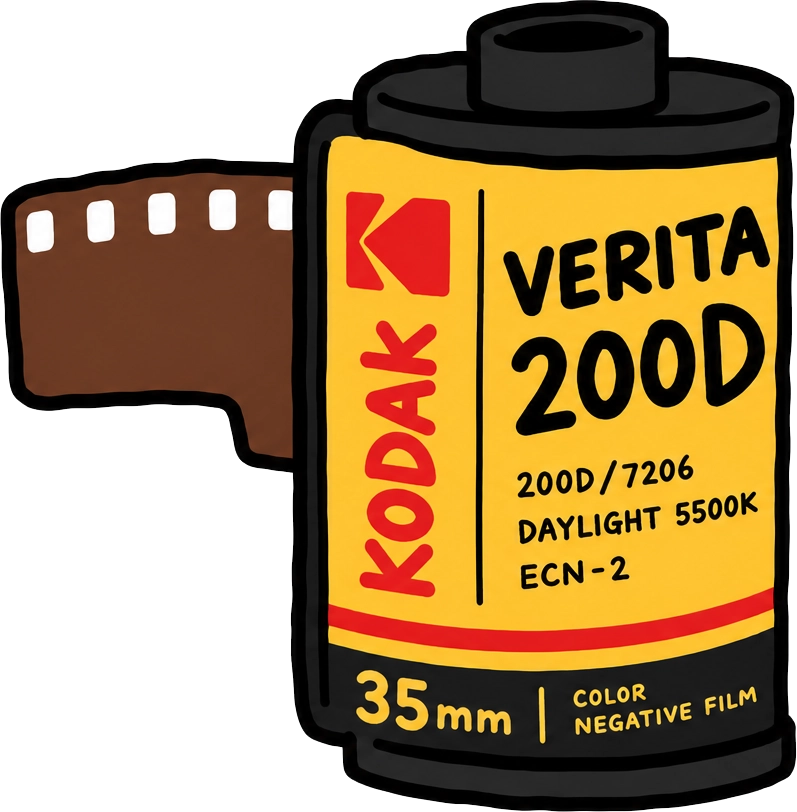 Kodak Verita 200D 필름
