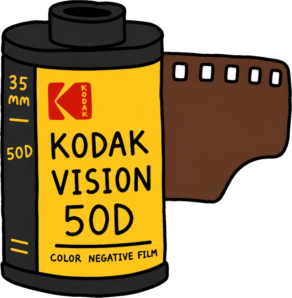 Kodak Vision3 50d フィルム